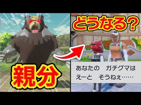 『オヤブン』をポケモンSVに連れて行くとサイズはどうなるのか？【ポケモンHOME】