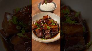 Hong Shao Rou #lowandslow #hongshaorou #redbraisedporkbelly #porkbelly #recipe #cooking #shorts