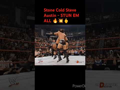 Stone Cold Steve Austin - STUN EM ALL 🔥💥🖕#stonecoldsteveaustin