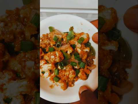 Cauliflower starter!! #gobimanchurian #musttry #yummyrecipes#cauliflowerrecipe #gobi