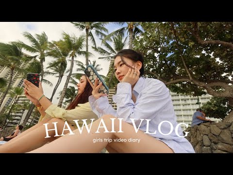 hawaii vlog │ girls trip to waikiki, snorkeling and hiking, eating & exploring the city!