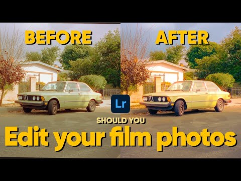 How to Edit Film Photos in Lightroom