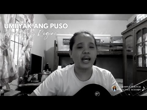 Umiiyak Ang Puso Cover with Lyrics and Chords Guide (April Boy Regino song) #coversong #opmhits