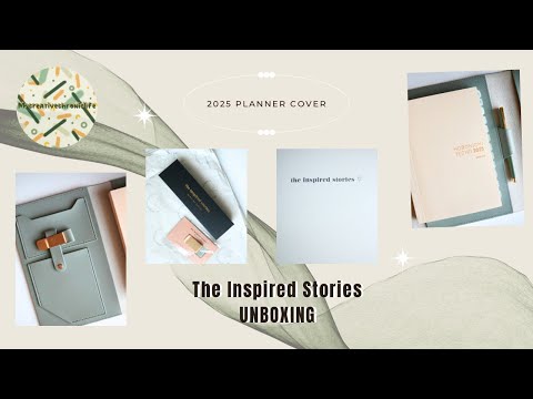 Unboxing-Planner Haul 2025 ft The Inspired Stories