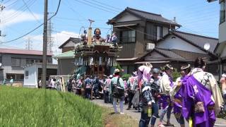 佐原の大祭2017夏　中日　山車巡行（５）