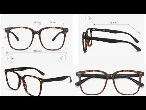 Piano Square Tortoise Eyeglasses