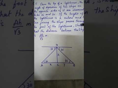 10TH MATHS UNIT 6 TRIGONOMETRY EX 6.3 PROBLEM NO (4,5)