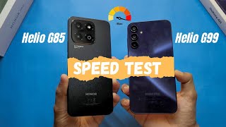 Honor X6b vs Samsung Galaxy A15 Speed Test | Helio G85  vs Helio G99