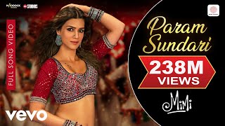 Param Sundari - Full Song| Mimi |Kriti, Pankaj T.| A.R. Rahman |Shreya |Amitabh