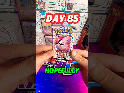 I am Opening a Booster pack of Pokemon 151 for 151 days STRAIT!🔥 Day 85