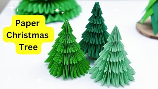 Paper Table Top Christmas Tree / 3D Paper Christmas Tree / Christmas Decoration Ideas / Paper Craft