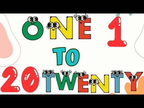 Counting | Counting From 1 To 20 | 1234 Counting for Kids | Maths Learning