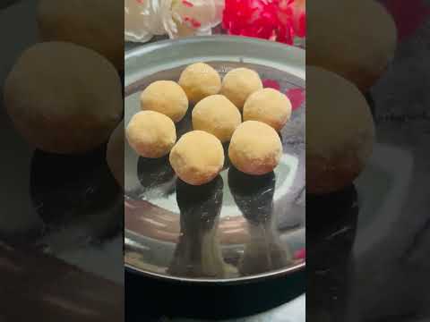 wheat ladoo Only 3 Ingredients | Wheat Ladoo | Atte ke Laddu | Wheat flour Ladoo | #shorts | sweet