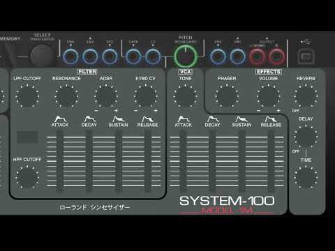 Teaser - Free SYSTEM 100 Overlay for Roland System-1m