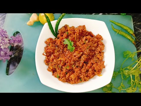 Lucknowi 💯Authentic Khada masale ka Keema recipe. |How to make a keema recipe#nidahealthykitchen 😋💯