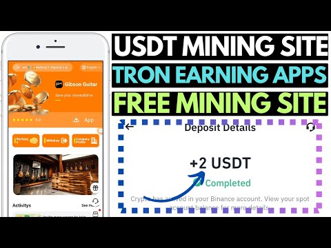 Free USDT Mining Website | New TRON Investment Platform | Best USDT Grab Earning Platform