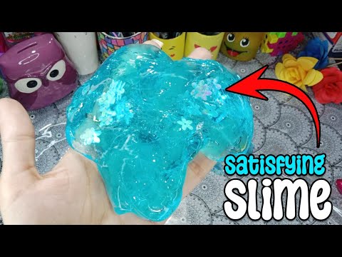 Satisfying Slime | ASMR Slime | Creamy Slime satisfying ideas @Sabahatzaheer06