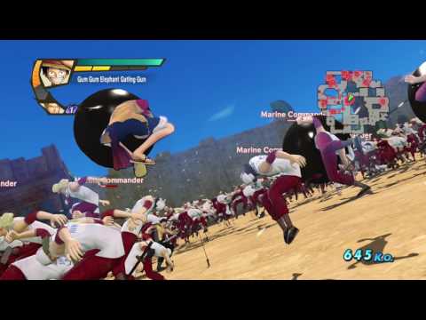 One Piece Pirate Warriors 3 PS4 HDMI Test