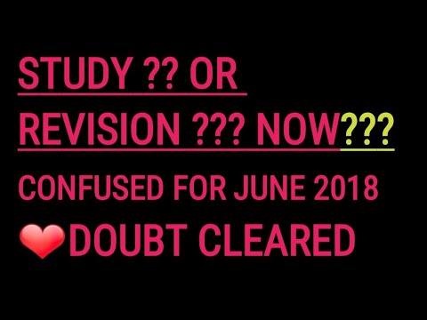 VIMP When to start revision for june 2018 cma exam