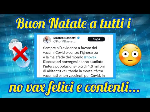 Matteo Bassetti ha fatto gli auguri ai No vax!