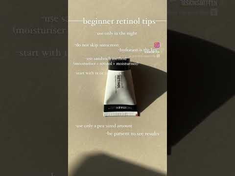 Retinol for beginners #antiaging #antiagingserum #skincaretips #skincare #retinoltips