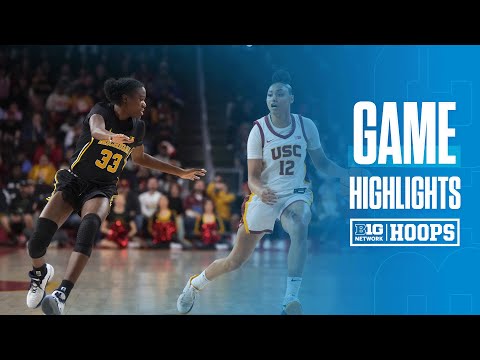 Michigan at USC | Highlights | Big Ten Women's Basketball | 12/29/2024