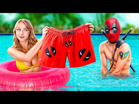 If Water Fights Were Like Battle Marvel