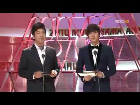 101230 Lee Min Ho @ MBC Drama Awards