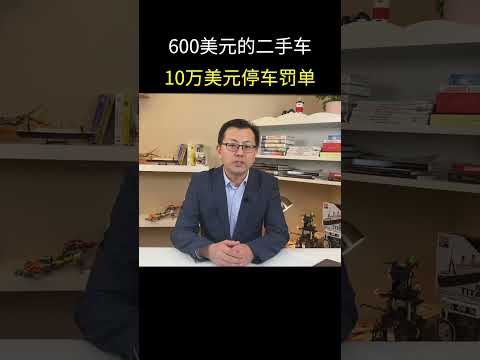 600美元的二手车，10万美元停车罚单，让你我大开眼界😮