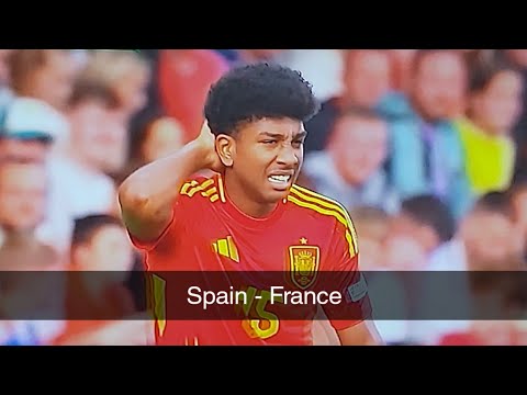 Spain - France U-19 Euros Final  28-07-2024