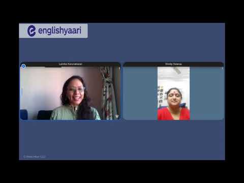 @English Yaari conversation with Lamika Karunakaran ma'am about Books vs Television