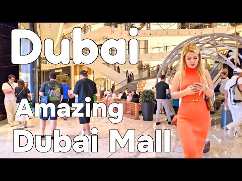 Dubai 🇦🇪 Amazing Dubai Mall, City Center [4K] Walking Tour