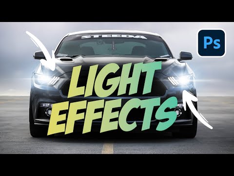 How to Create Car Light Effects in Photoshop Like a Pro!