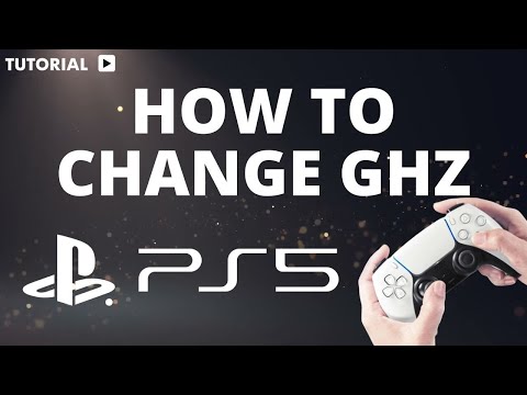 How to Change GHz on PS5