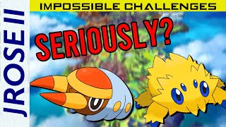 Can You Beat Pokemon Sword/Shield with FIRST FORM BUGS?!