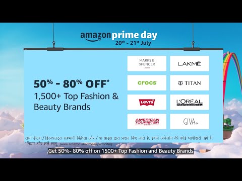 Amazon Prime Day | 20th & 21st July | Hindi