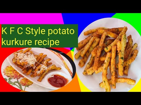 potato kurkure At home l Evening snacks recipe l snack recipe l आलू कुरकुरे रेसिपी