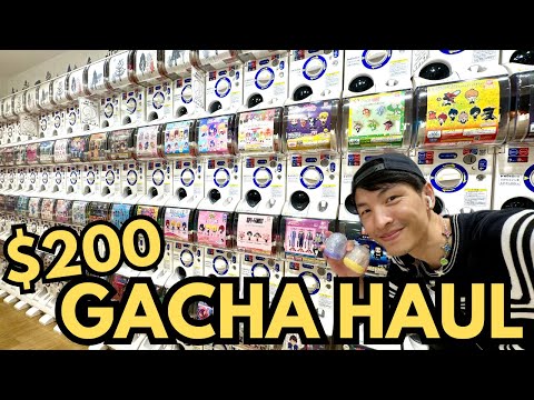 $200 GACHA HAUL in Tokyo & Osaka