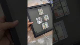 Stunning unique money art - handmade in pakistan 💵 🔥