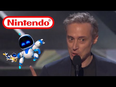 Astrobot Creators Thank Nintendo After WINNING Game Of The Year 2024 At The Game Awards