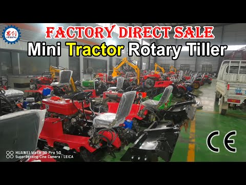 Factory Price Selling Multiple Functions Mini Tractor Tiller