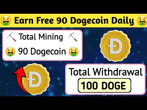 🤑Free Dogecoin Mining Site 2024 |🤑Free Cloud Mining Website | Earn Free $10 Daily Without Investment