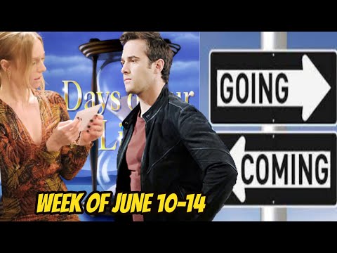 DAYS GOINGS AND COMINGS: June 10-14 2024 Days of our lives new episode 2024