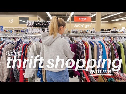 come thrift shopping with me!