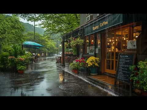 Listen to the Rain on the Way to the Café – Relax, Relieve Stress, Take a Deep Nap and Meditate