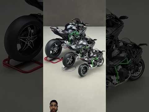 Kawasaki Ninja h2r diecast model car #kawasakininja