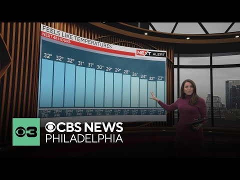 Tracking rain, snow and bitterly cold temps in Philly heading into last week before Christmas