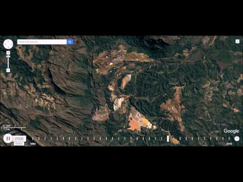 Germano Iron Mine Time Lapse - Brazil (Bento Rodrigues dam)