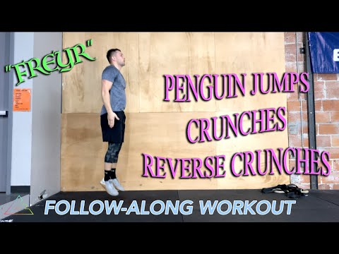 Follow-Along Workout: Penguin Jumps & Crunches (FREYR)