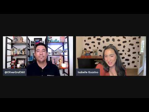 Founders Club Live Interview with Isabelle Guarino